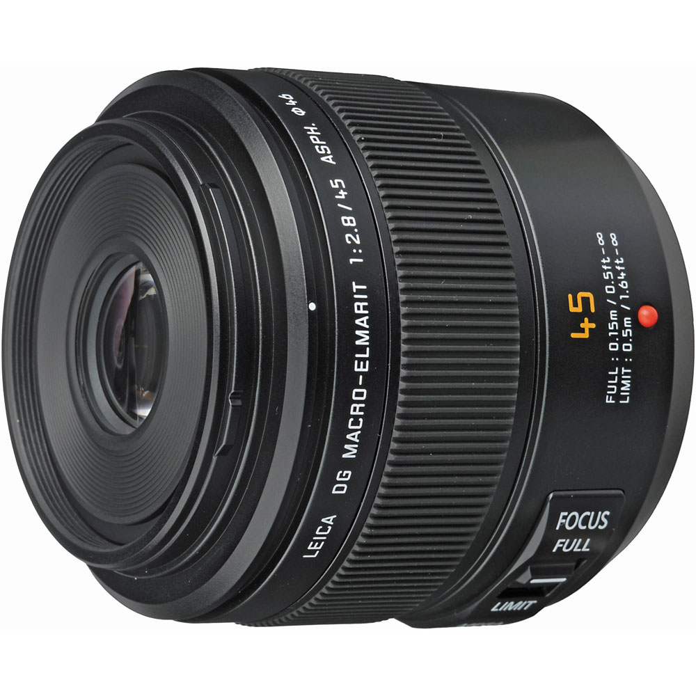 картинка Lens Panasonic Micro 4/3 Leica DG Macro-Elmarit 45mm f/2.8 ASPH. MEGA O.I.S. (HES045) от магазина Chako.ua