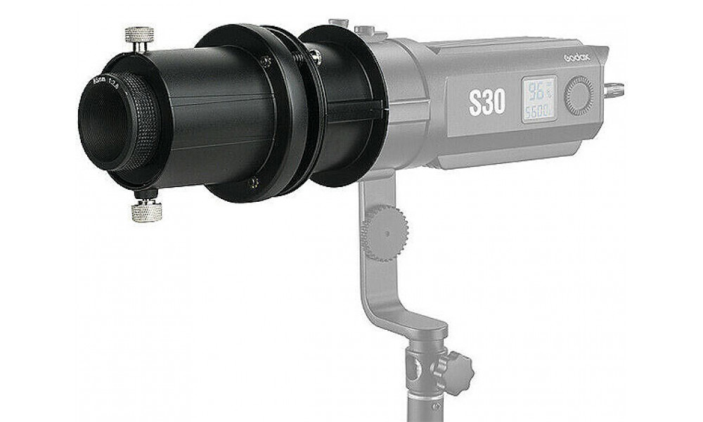 картинка SA-P - Спалах - Проекційна насадка з лінзою SA-01 85 мм Godox от магазина Chako.ua