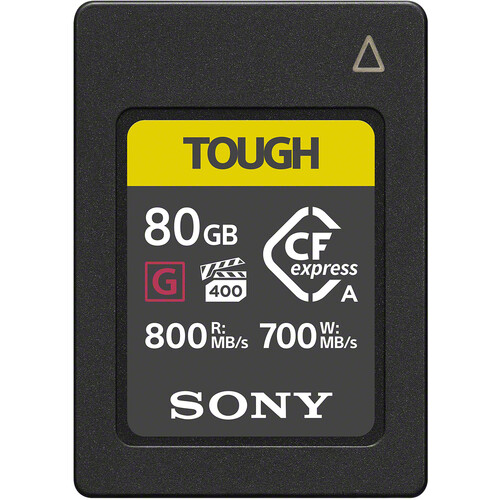 картинка Sony 80GB CFexpress Type A TOUGH Memory Card (CEAG80T) от магазина Chako.ua