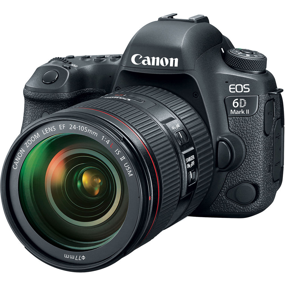 картинка Canon EOS 6D Mark II kit 24-105mm/f4L IS II  от магазина Chako.ua