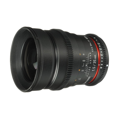 картинка Lens Samyang 35mm T1.5 VDSLR Sony A от магазина Chako.ua