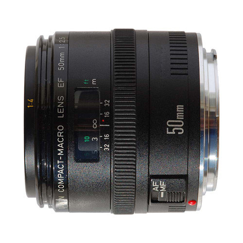 картинка Lens Canon EF 50mm f/2.5 Macro от магазина Chako.ua