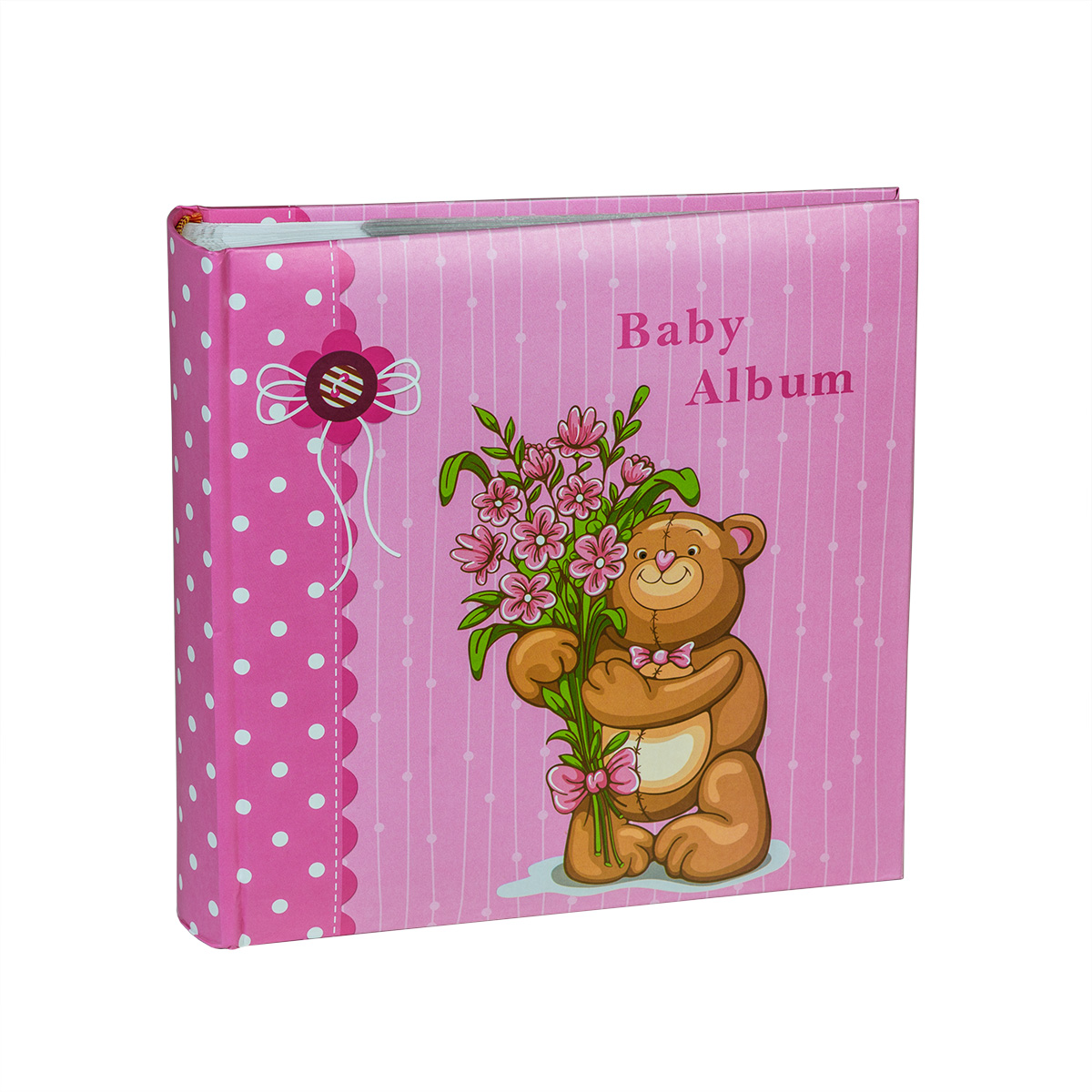 картинка Альбом CHAKO 10*15/200 C-46200RCLG Teddy pink от магазина Chako.ua