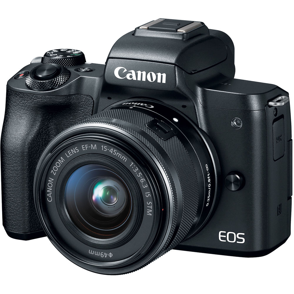 картинка Canon EOS M50 KIT with 15-45mm Lens (Black) от магазина Chako.ua