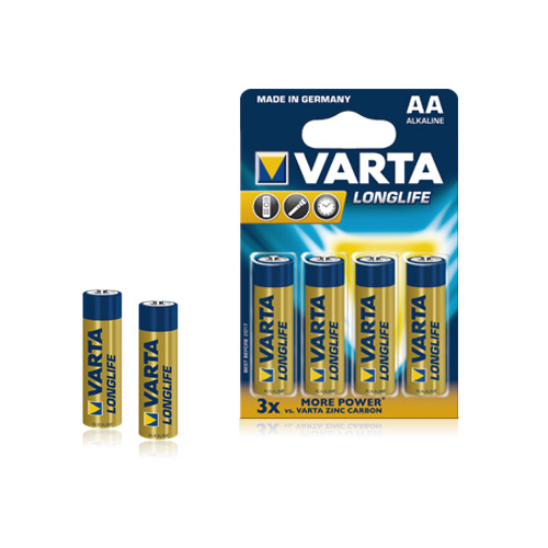 картинка Батарейка VARTA 4106 (LR06) EXTRA LongLife 1х4 шт.  alkaline от магазина Chako.ua