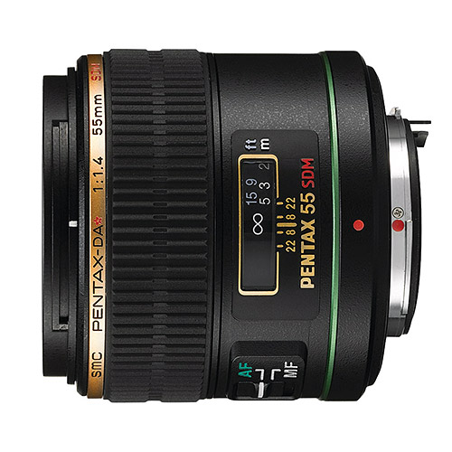 картинка Lens Pentax SMC DA 55mm f/1.4 SDM от магазина Chako.ua