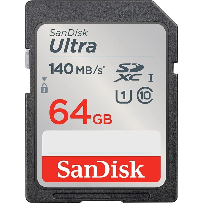 картинка Карта пам'яті SanDisk SD 64GB C10 UHS-I R150/W90MB/s Extreme Ultra (SDSDUNB-064G-GN6IN) от магазина Chako.ua