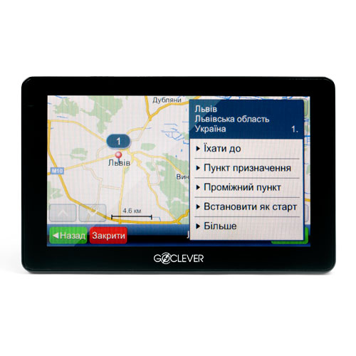 Автомобильный GPS навигатор GOCLEVER 5066FMBT купить во Львове ...