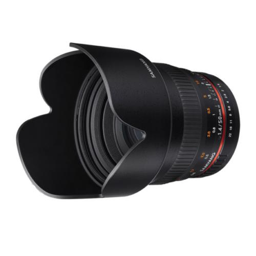 картинка Lens Samyang 50mm f/1.4 AS UMC Canon EF от магазина Chako.ua