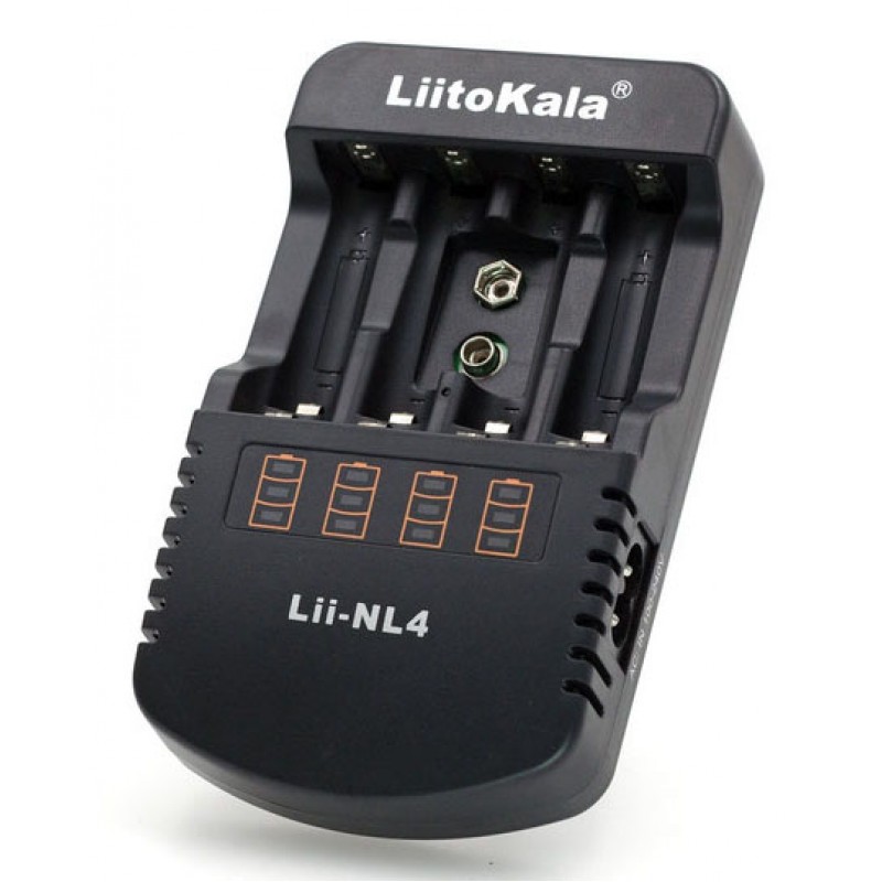 картинка Зарядний пристрій LiitoKala Lii-NL4 для АА/ААА/КРОНА от магазина Chako.ua