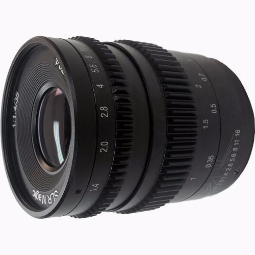картинка Lens SLR Magic 35mm f1.4  II m4/3 (SLR-3514mFT(II)) от магазина Chako.ua