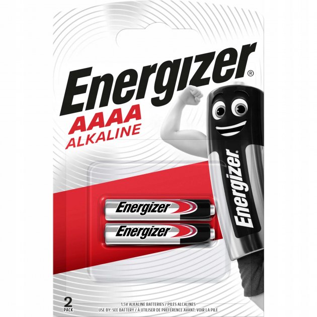 картинка Батарейка Energizer alkaline АААА (LR61) 1x2 шт. блистер от магазина Chako.ua