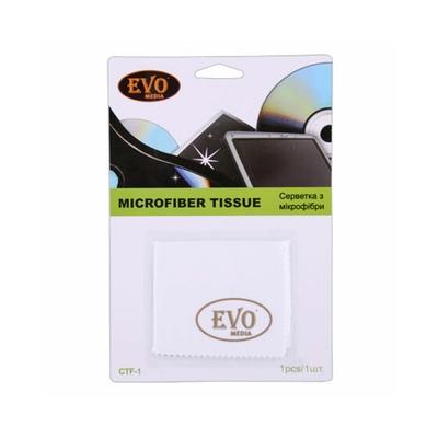 картинка Чистяча серветка EVO з мікрофібри для скла та TFT & LCD моніторів. 1 шт CTF-1 от магазина Chako.ua