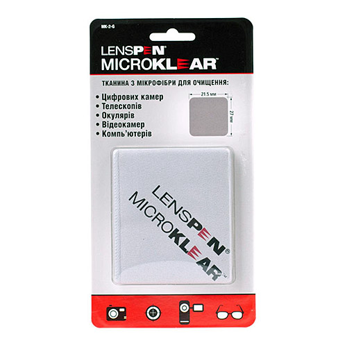 картинка LENSPEN MK-2-G MicroKlear Microfibre Suede Cloth от магазина Chako.ua