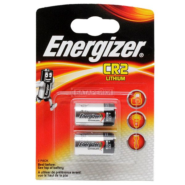 картинка Батарейка Energizer CR2 по 2шт на блістері от магазина Chako.ua