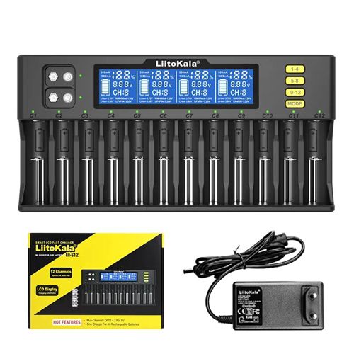 картинка Зарядний пристрій LiitoKala Lii-S12 от магазина Chako.ua