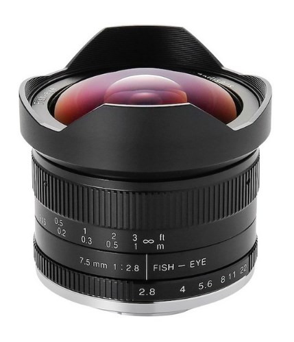картинка Lens 7Artisans 7.5mm F2.8 II Fisheye Fuji(FX Mount) от магазина Chako.ua