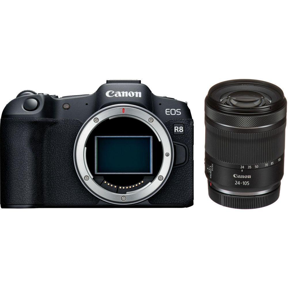картинка Canon EOS R8 + RF24-105 F4-7.1 IS STM (5803C093) от магазина Chako.ua