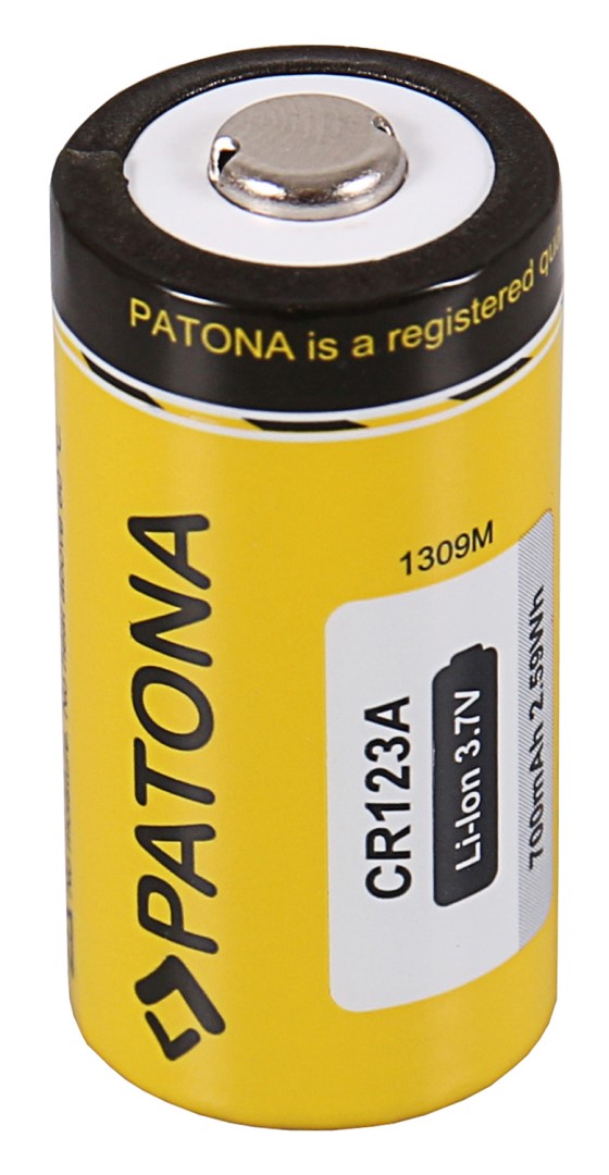 картинка Акумулятор PATONA CR123A/16340 3,7 В 700 мАг от магазина Chako.ua