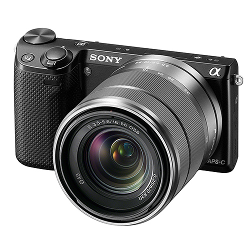 картинка Sony NEX-5R + 18-55mm KIT Black от магазина Chako.ua