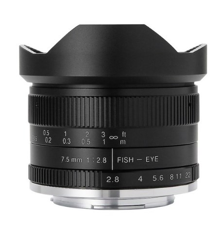 картинка Lens 7Artisans 7.5mm F2.8 II Fisheye Sony (E Mount) от магазина Chako.ua