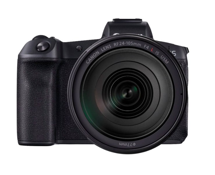 картинка Canon EOS R kit with RF 24-105mm F4L IS USM + адаптер EF-RF от магазина Chako.ua