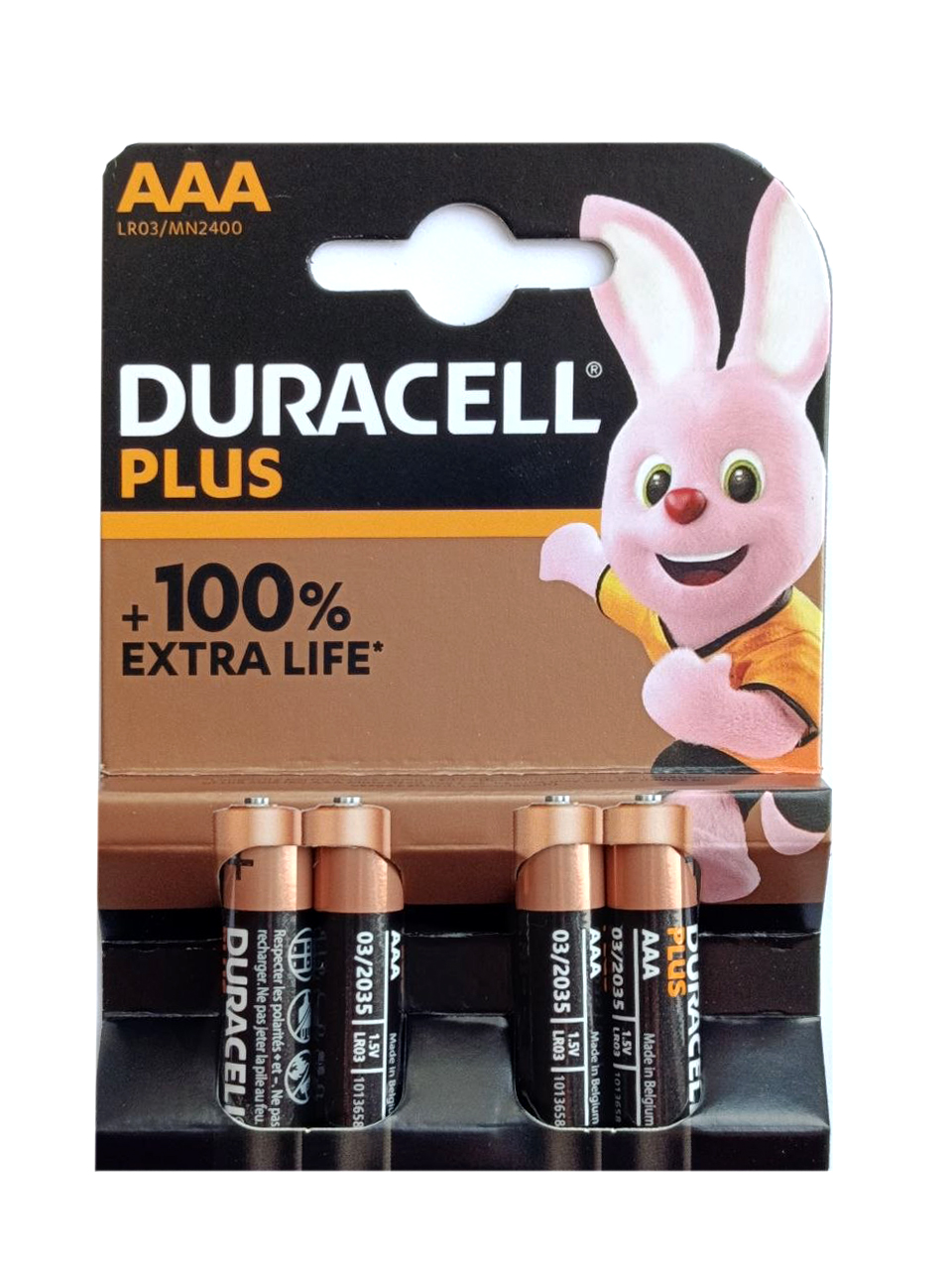 картинка Батарейка Duracell AAA LR-3 (1x4 шт. блистер) от магазина Chako.ua
