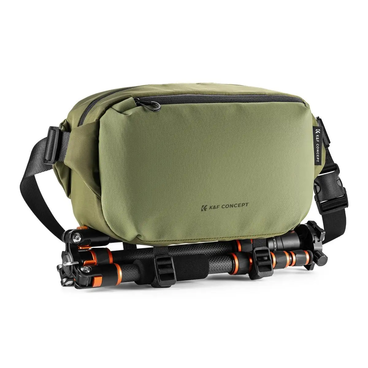 картинка Фотосумка K&F Concept Alpha Camera Sling Bag Green, 10L (KF13.157V2) от магазина Chako.ua