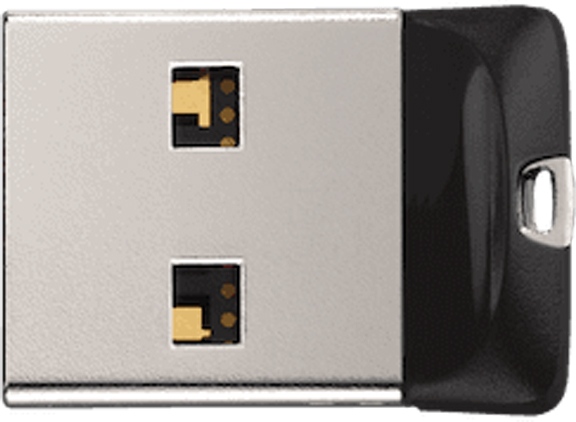 картинка USB флеш накопичувач SANDISK 64GB Cruzer Fit USB 2.0 (SDCZ33-064G-G35) от магазина Chako.ua