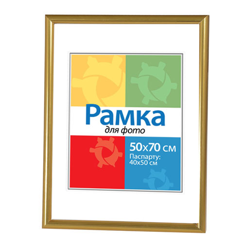 картинка Рамка-пластик 50*70 DS-104 Gold от магазина Chako.ua