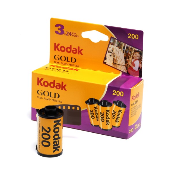 картинка Фотоплівка Kodak Gold 200/24 х3 pack от магазина Chako.ua