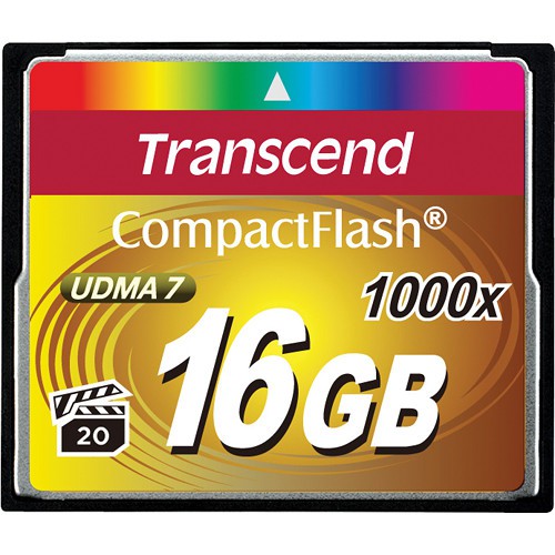 картинка Карта памяти Transcend CF 16 GB (1000X) (TS16GCF1000) от магазина Chako.ua