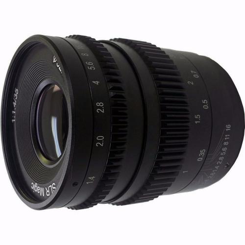 картинка Lens SLR Magic 35mm f1.4  II Fuji X (SLR-3514X(II)) от магазина Chako.ua