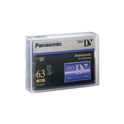 картинка Відеокасета PANASONIC mini DV DVM-63 PQ (1*5)к от магазина Chako.ua