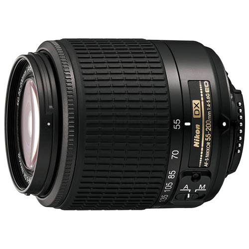 картинка Lens Nikon AF-S 55-200mm f/4-5.6G ED VR DX Zoom от магазина Chako.ua