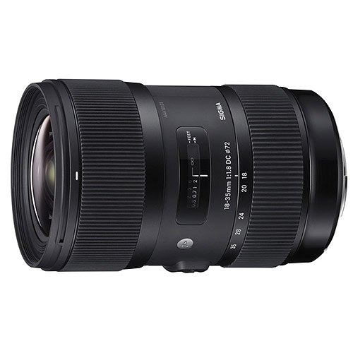 картинка Lens Sigma AF 18-35mm F1.8 DC HSM "A" for Nikon от магазина Chako.ua