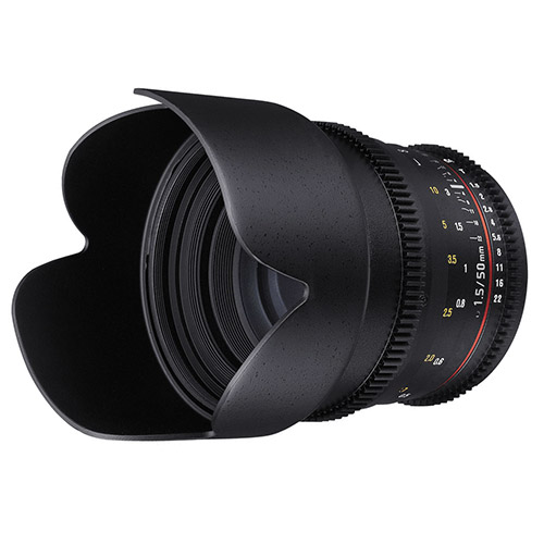 картинка Lens Samyang 50mm T1.5 AS UMC VDSLR Canon EF от магазина Chako.ua