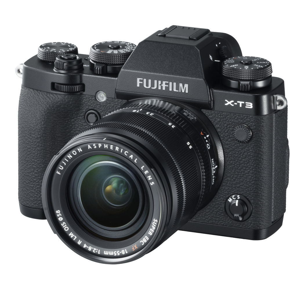 картинка Fujifilm X-T3 Kit with Fujinon XF 18-55mm f/2.8-4,0 black от магазина Chako.ua