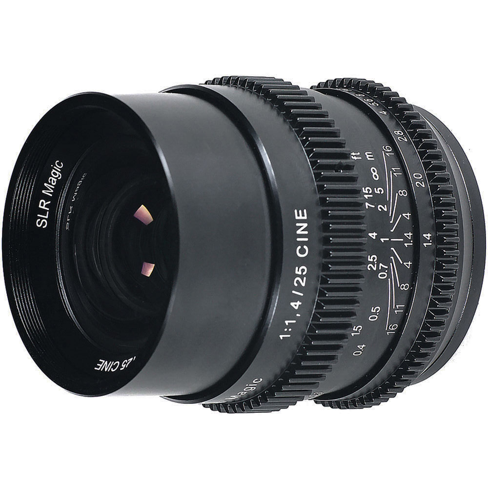 картинка Lens SLR Magic 25mm f1.4 Sony E (SLR-2514FE) full-frame от магазина Chako.ua