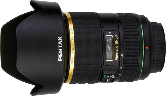 картинка Lens Pentax SMC DA 16-50mm f/2.8 ED AL IF SDM от магазина Chako.ua
