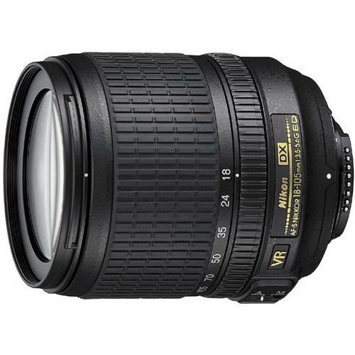 картинка Lens Nikon AF-S 18-105mm f/3.5-5.6G ED VR DX Nikkor от магазина Chako.ua