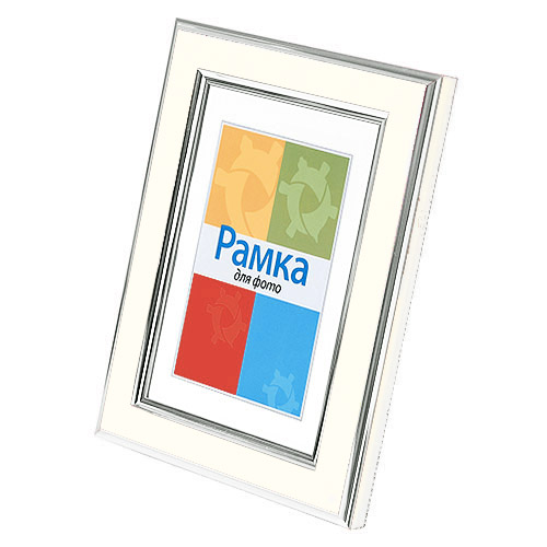 картинка Рамка-пластик 10*15 GB-5  з підст. White от магазина Chako.ua