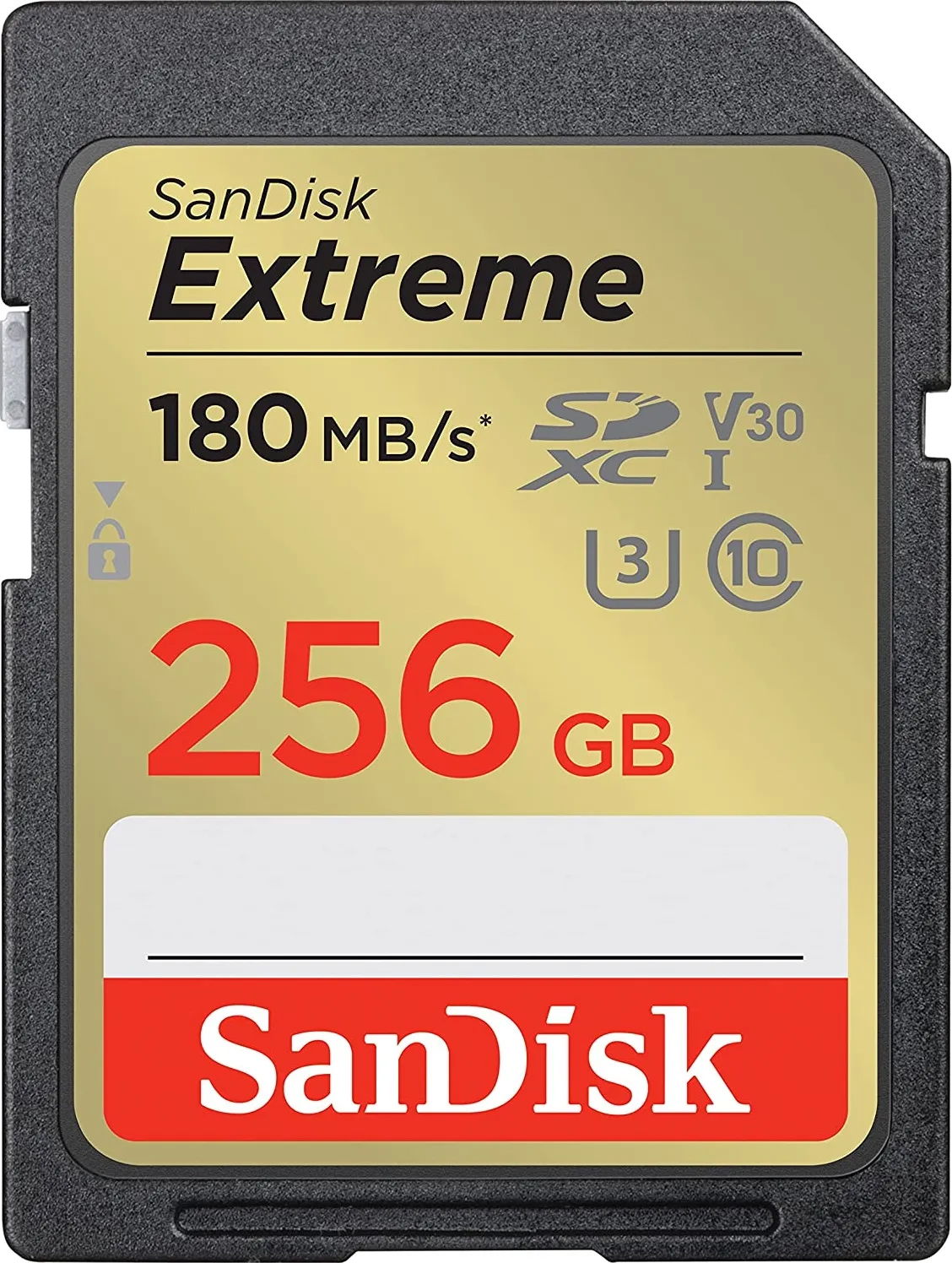 картинка SanDisk SD 256GB C10 UHS-I U3 R180/W130MB/s Extreme V30 (SDSDXVV-256G-GNCIN) от магазина Chako.ua