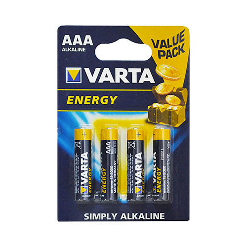 картинка Батарейка VARTA (LR03) Energy 1X4  alkaline от магазина Chako.ua