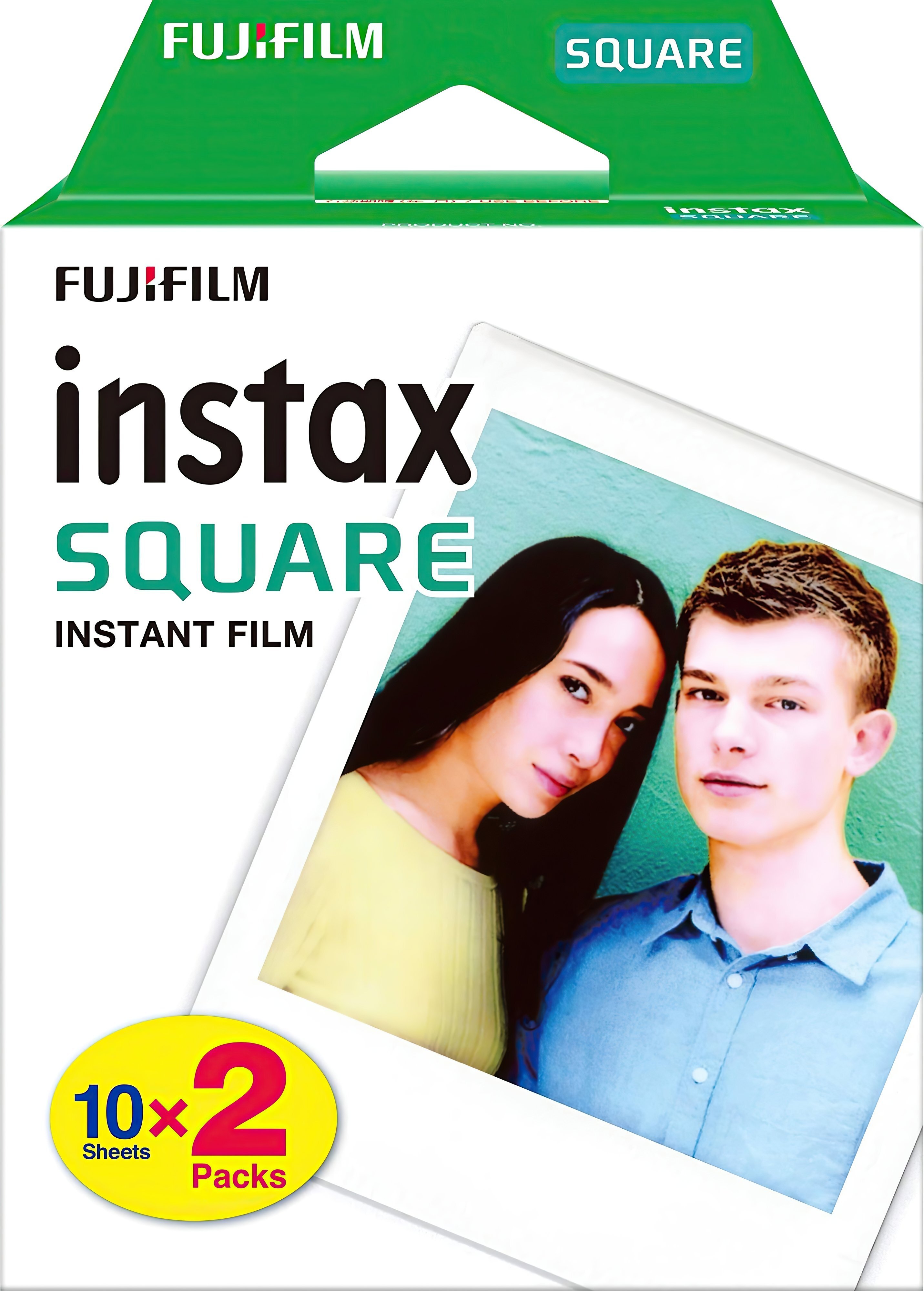 картинка Фотоплівка Fujifilm Instax SQUARE (86х72мм 2х10шт) (16576520) от магазина Chako.ua