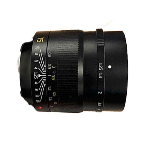 картинка Lens 7Artisans 75mm F1.25 Leica M Mount от магазина Chako.ua