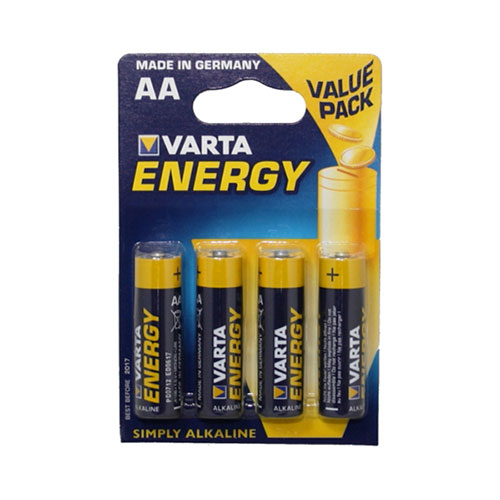 картинка Батарейка VARTA (LR06) Energy 1X4  alkaline от магазина Chako.ua