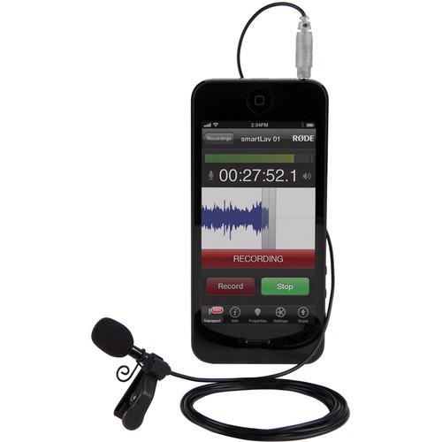 картинка мікрофон RODE SmartLav+ Конденсаторный микрофон для iOS и Android устройств, TRRS разъем 219912 от магазина Chako.ua