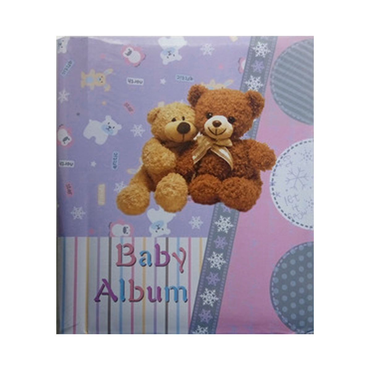 картинка Альбом CHAKO 20 Sheet  9821 Bear Violet (20 магн. листів) от магазина Chako.ua