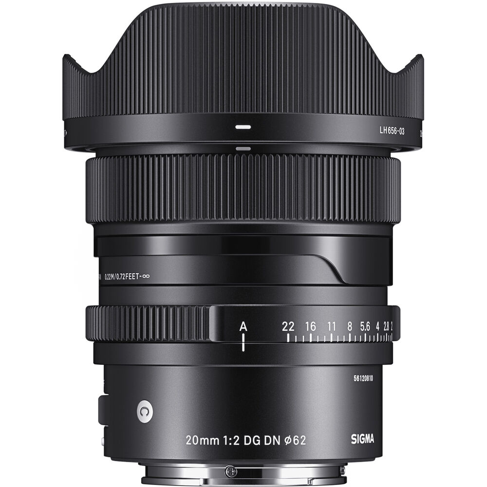 картинка Lens Sigma 20mm f/2 DG DN Contemporary Lens for Sony E от магазина Chako.ua